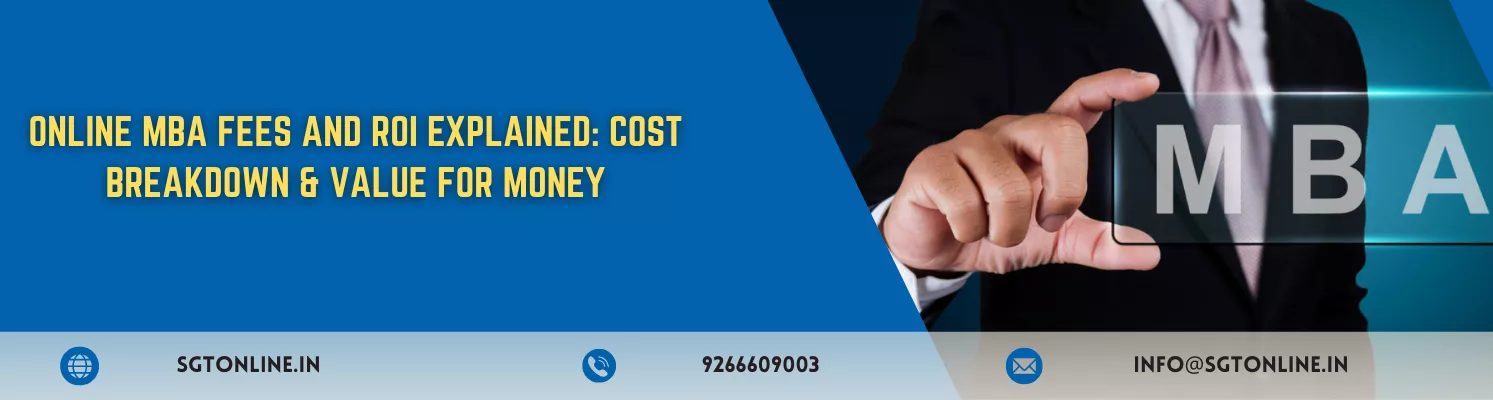 Why Choose an Online MBA